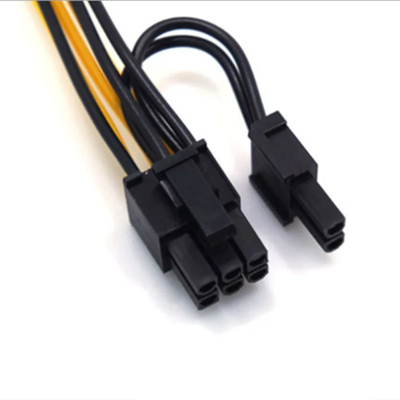 50CM 6 Pin Cables to 8 Pin GPU Cables 6pin to 8pin (6+2) 0.5m