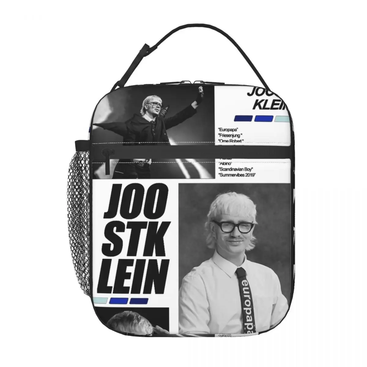 I Love Joost Klein Europapa Insulated Lunch Bag Europapa Eurovisions Food Bag Portable Thermal Cooler Bento Box For Work