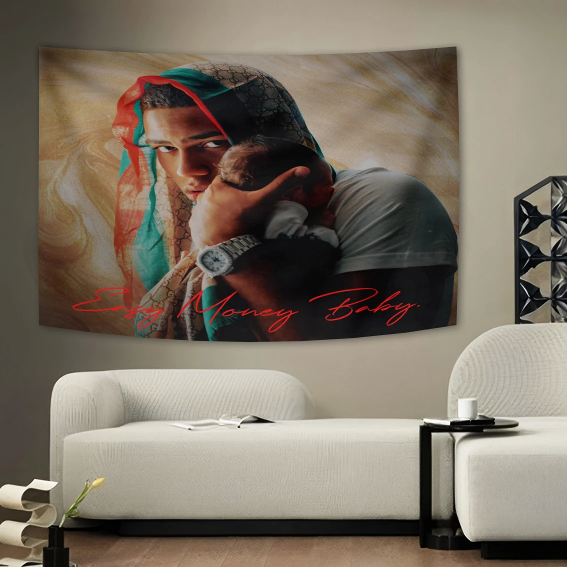 

Nordic Pop Rapper Quevedo Poster Tapestry Aesthetics Room Decor Music Album Canvas Printg Wall Art Dorm Decor Banner