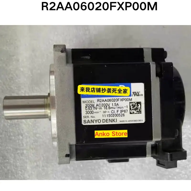 Second-hand test OK  R2AA06020FXP00M motor