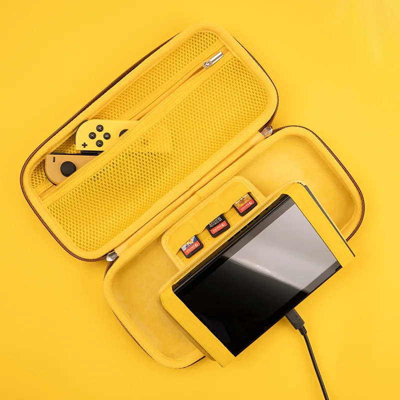 HEYSTOP-Estojo protetor para Nintendo Switch, Tampa OLED Lite, Saco De Armazenamento Portátil, Bolsa De Viagem, Acessórios