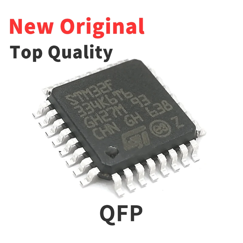 (1 Piece) STM32F334K4T6 STM32F334K6T6 STM32F334K6T7 STM32F334K8T6 STM32F334K8U6 QFP New Original