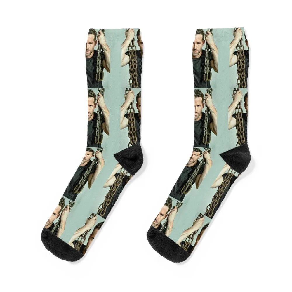 

Ryan reynold Socks christmas stocking custom Christmas Socks Women Men's
