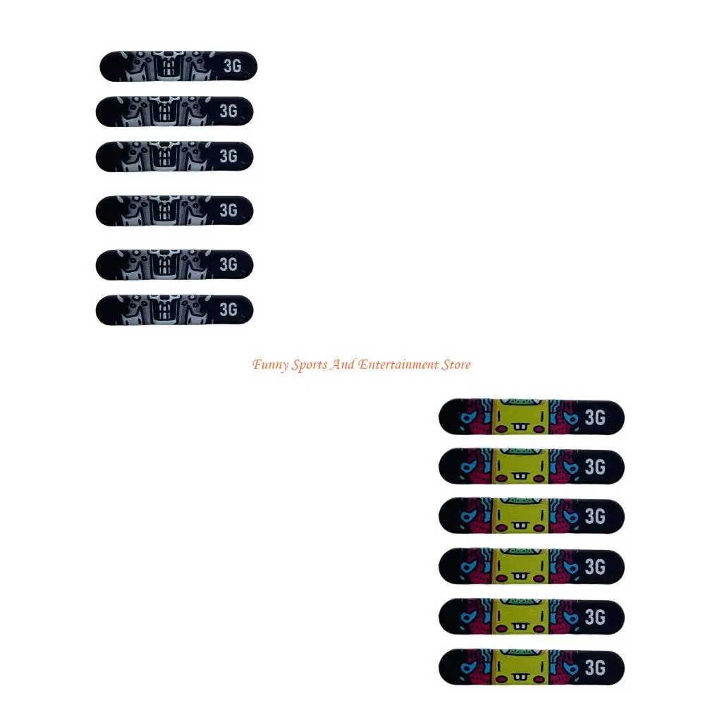 

C4DE Leads Tape Removable Rackets Frame Leads Strips For Enhances Swing Power And Reduced Frame Vibration