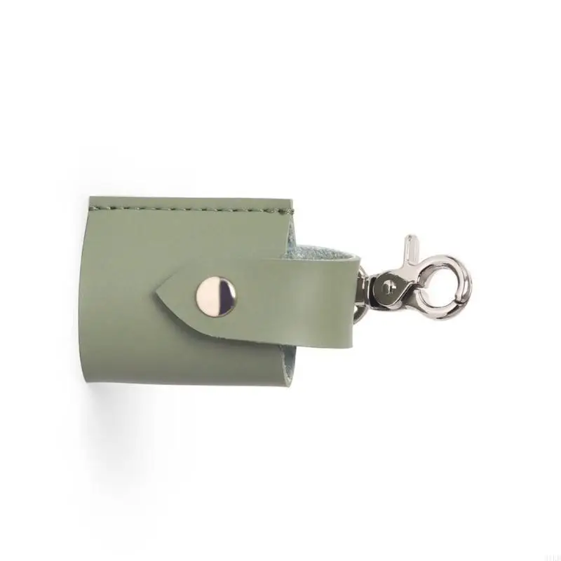 31KB Portable 135 Film Roll Storage Sleeve PU Leather Keychain Pendant Gift