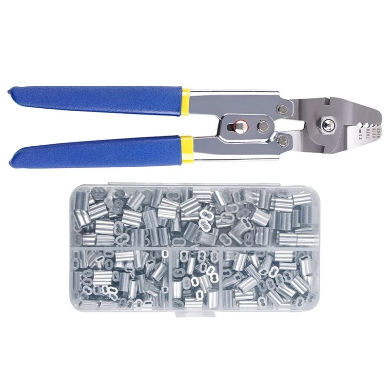 f-f-m01-22-aluminum-sleeve-crimping-pliers-10-inch-home-hand-tool-2-in-1-wire-rope-cutter-crimmer