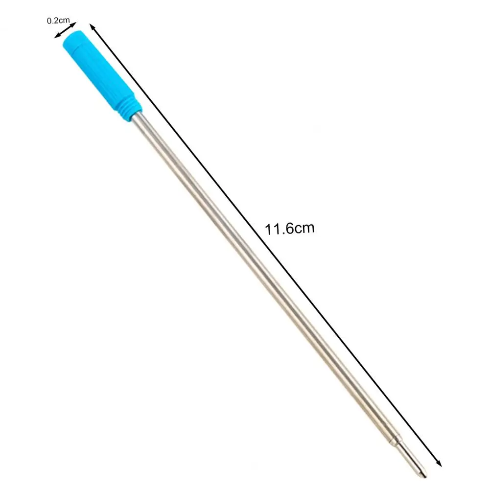 11.6cm Ballpoint Pen Refills Blue Ink Medium Point Pen Refills Quick-Drying Durable Tip Design Versatile Refills Gel Pen Supply