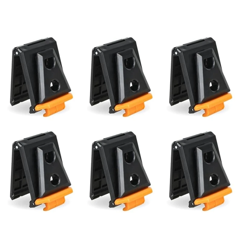 ABYN-6Pcs Clip Tech Hubs For TOU-CT Cliptech Pouches,Tool Belt Clip Fits For Models TOU-CT-150 TB-CT-150SP