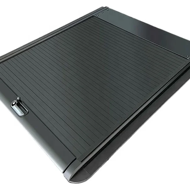 

Factory OEM ODM Full Aluminum Bed Cover for Trucks Manual Style Retractable Tonneau Cover for Hilux/ford/dodge Universal Pickup