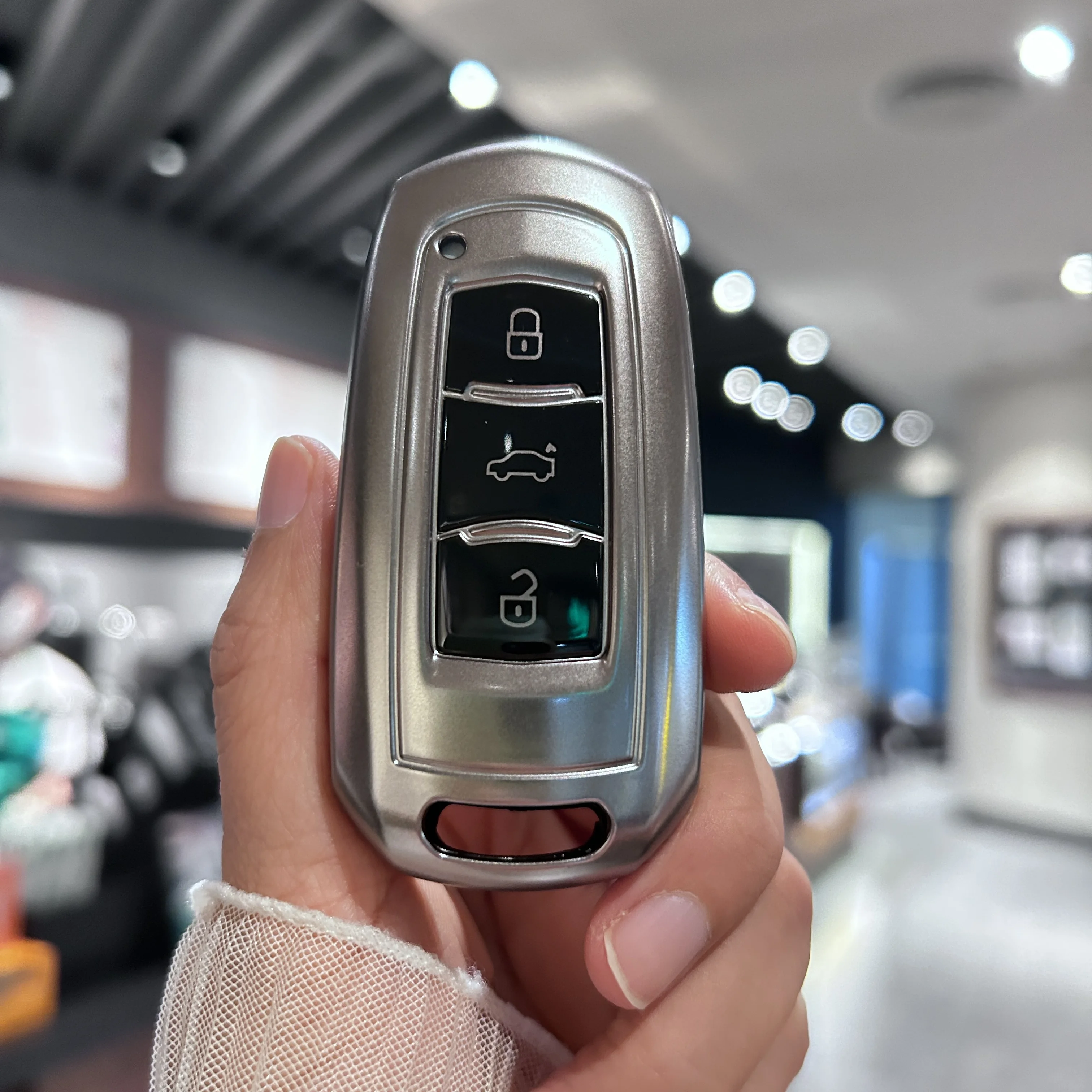 

For Geely Coolray X6 X7 EX7 2024 Geometry C Emgrand UV GT GC9 Starray Soft TPU Car Remote Key Case Protector Shell Accessories