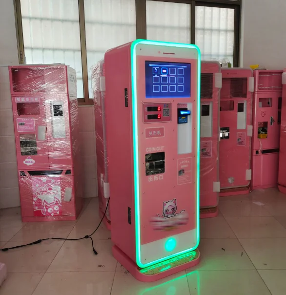 Pengubah koin mesin boneka, mesin penjual koin otomatis, pembayaran kode pemindaian cerdas