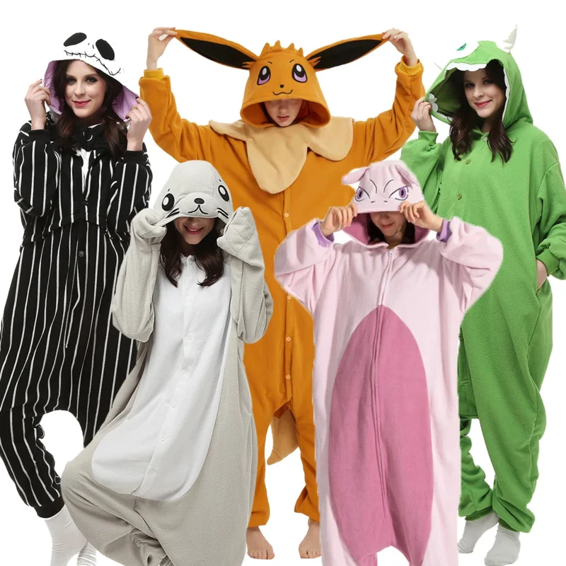 Favofans Animale Kigurumi Adulti Sigilli Onesies Pigiama da donna Costumi di Halloween Tuta cosplay Regalo di Natale XXL