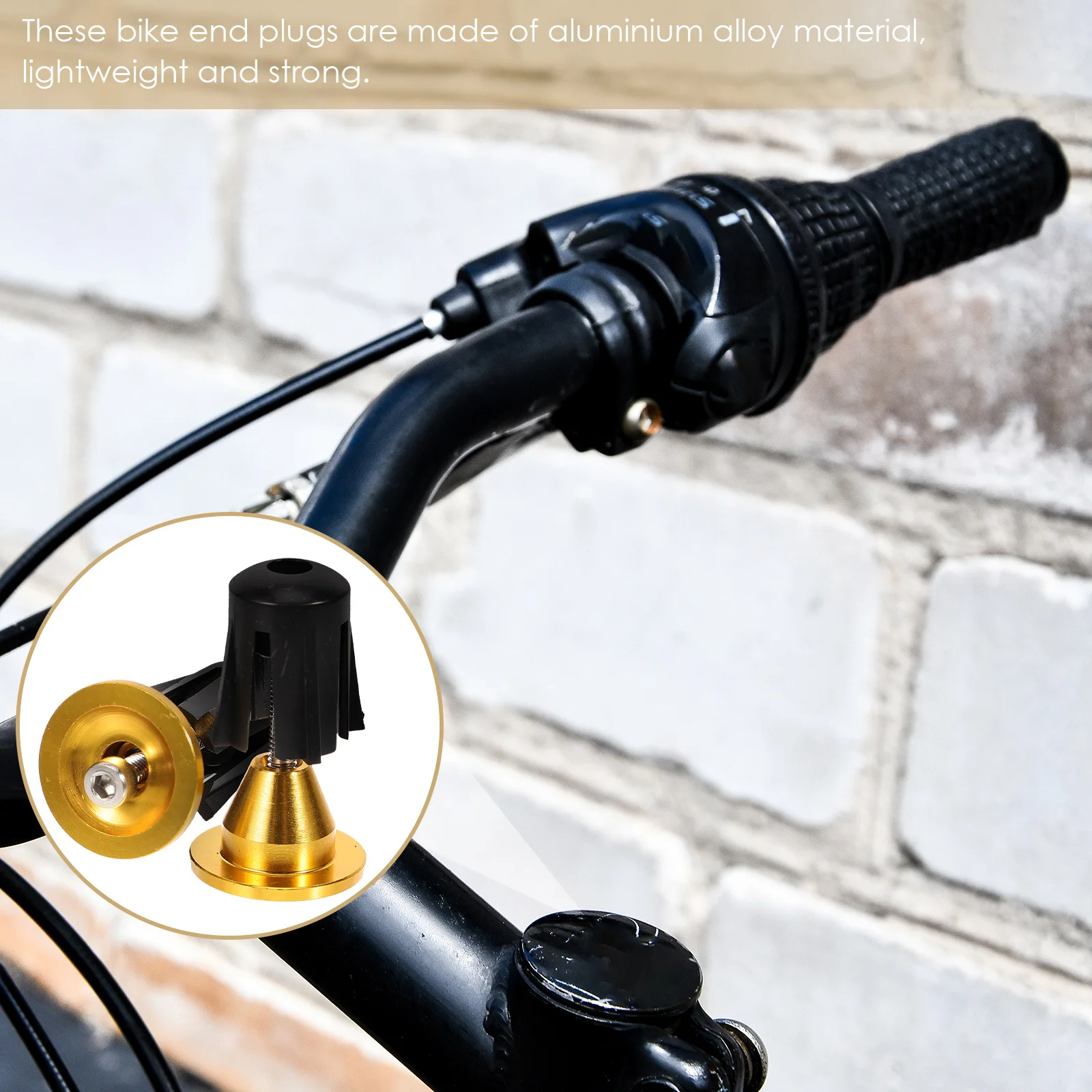 

Caps For Road Bike End Plugs Road Bicycle Bar End Caps Bike Bar Ends Handlebar Locking Plugs Cycling Accessories