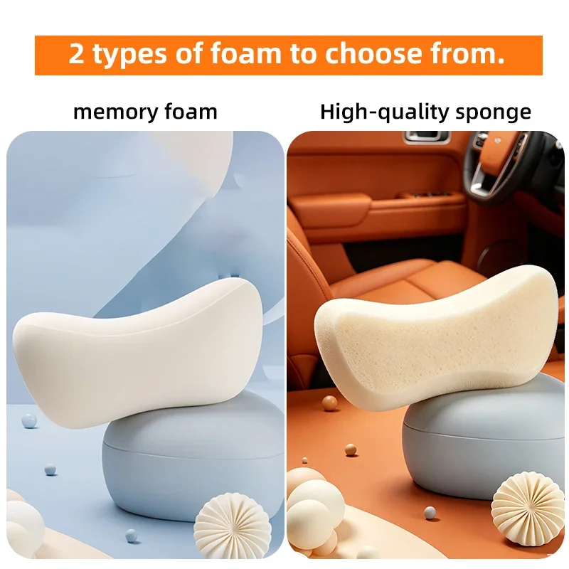 For Changan F70 CS55 X7 Plus Unik T CS25 CS35 CS5 Car Neck Pillow Ergonomic 3D Slow Rebound Neck Support Pillow For All Seasons