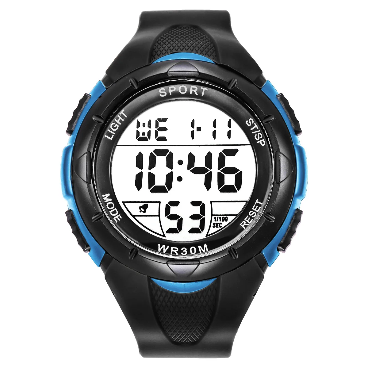 MAYZHISU Electronic Man Watches for Men Digital Wristwatch Male Sports Waterproof Watch Clock Alarm Wrist Watch