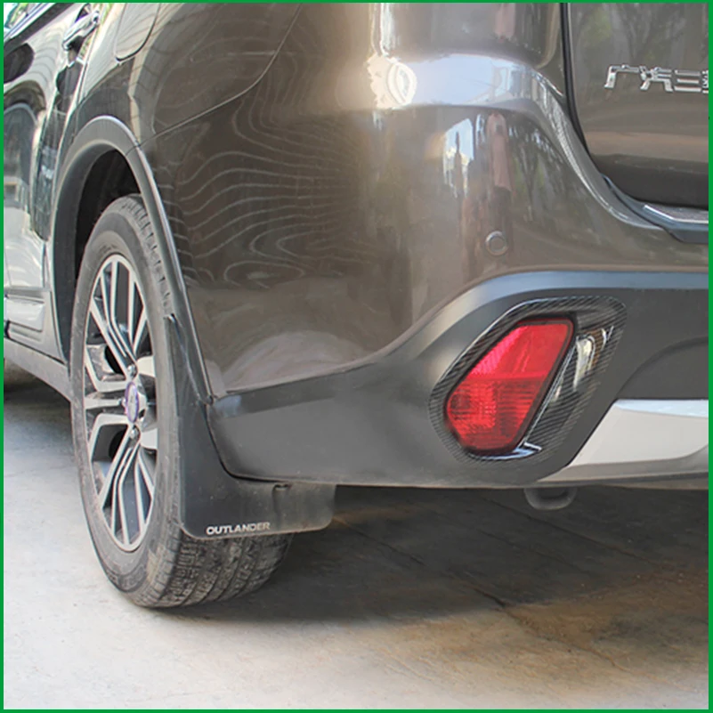 

Car Styling For Mitsubishi Outlander 2016 2017 2018 Rear Fog light Cover Sticker Trim Decorative Auto Parts Accessories