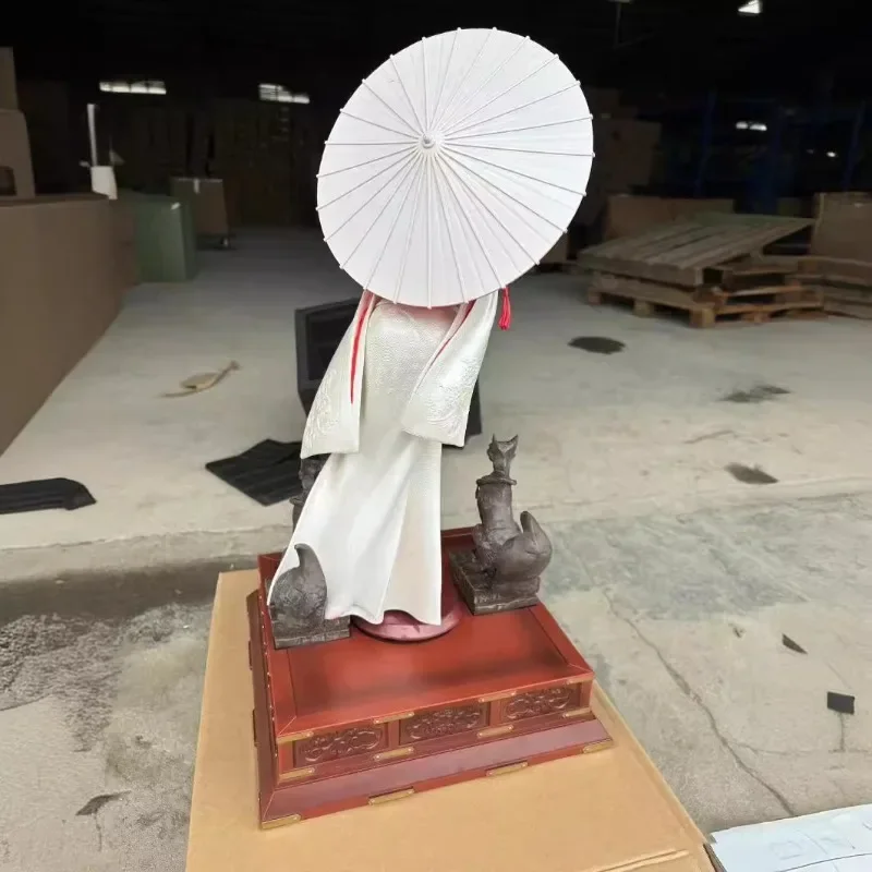 60ซม.NARUTO Figures Hyuga Hinata Action Figurine Ver. GK อะนิเมะ Action Collection PVC รูปปั้นของเล่นสําหรับของขวัญเด็ก