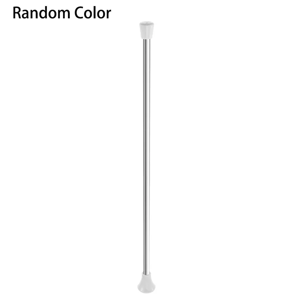 Random Color Stainless Steel Marching Baton Balanced Lightweight Dancer Wand Professional Ribbon Baton Performance Arts