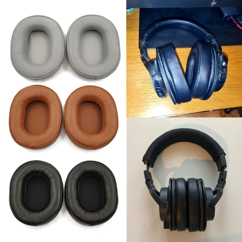 Replacement Sheepskin Ear Pads for ATH-MSR7 MSR7b MSR7SE MDR-7506 Headphone Earpads Headset Ear Pads Sleeves Dropship