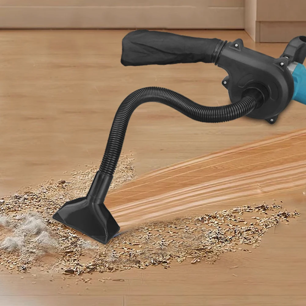 

Change Angle Grinder To Blower Cordless Electric Air Blower Power Tools Wood Working Dust Collector for House Garden Cleaning