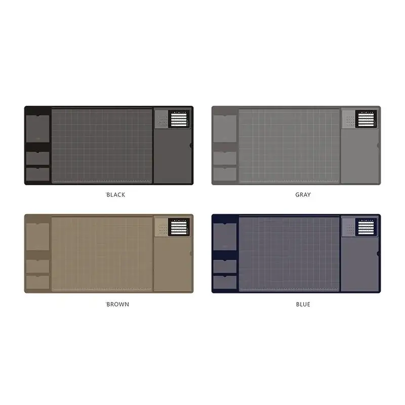 Multifunctional Oversized Pu Mouse Pad Student Writing Pad Business Desk Mat Laptop Cushion Desk Organizer with Calendar