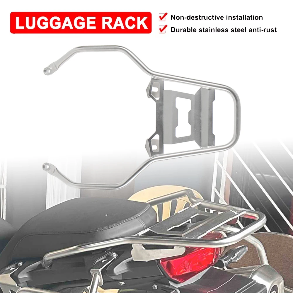 

Кронштейн для верхнего кофра мотоцикла, задний багажник для BMW F750GS F850GS Adventure 2018-2023 2024, держатель для кофра/багажного бокса