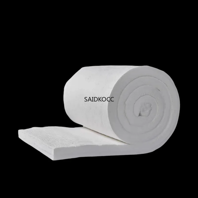 

SAIDKOCC 1Roll Insulation Materials Refractory Fiber Blanket 1260 Ceramic Fiber Blanket