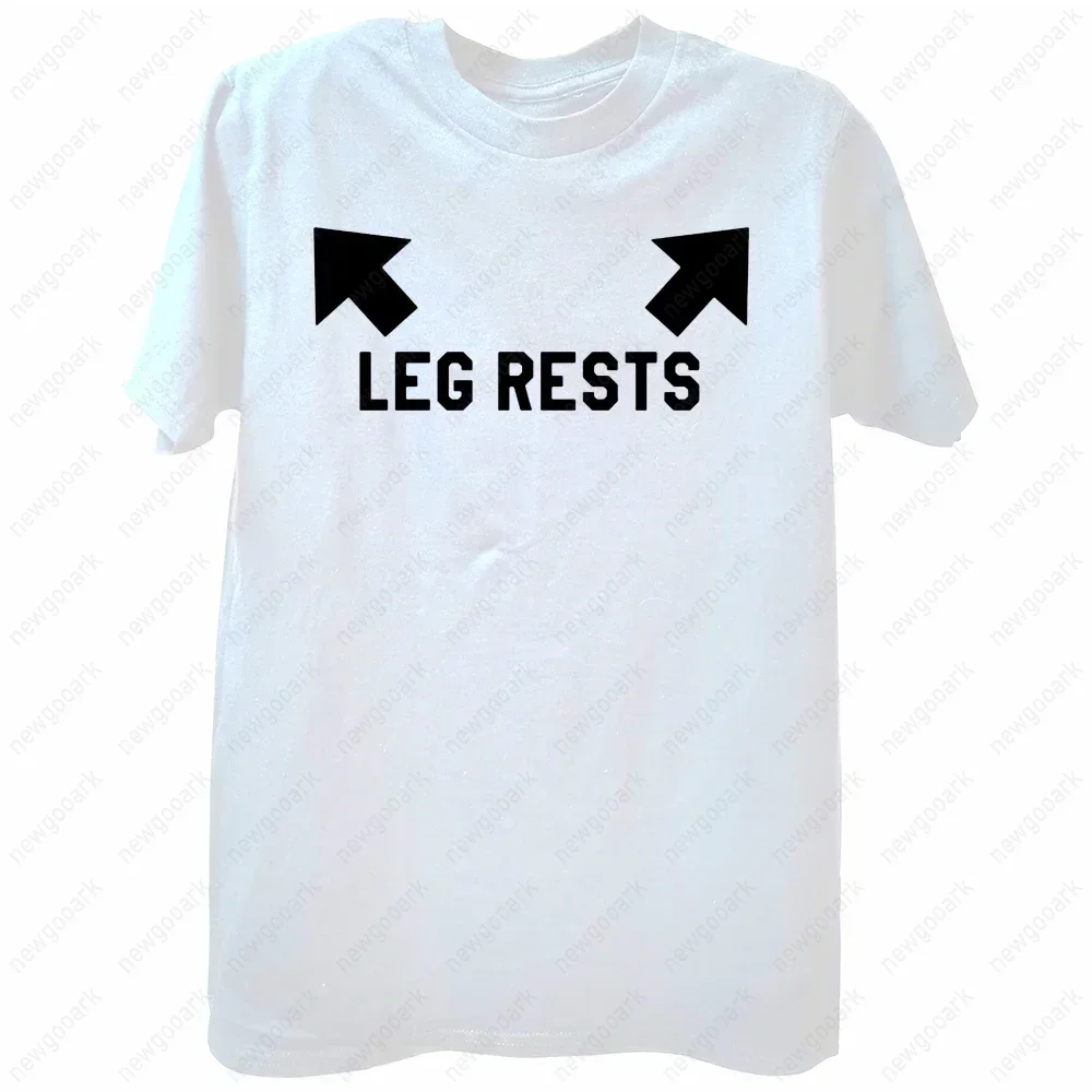 H  Adult Leg Rests Dad Joke Gift Graphic T Shirt Cotton Streetwear Father Days Gifts T-shirt Mens Clothing