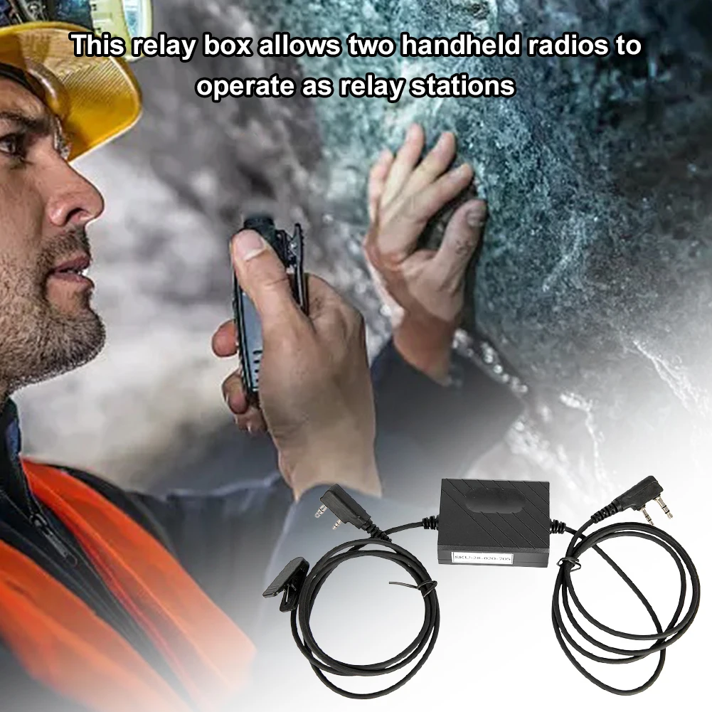PRT-2K K-head Repeater Box Tweewegrelais Repeater Relay Box K-Port Walkie Talkie Repeater Box voor Motorola