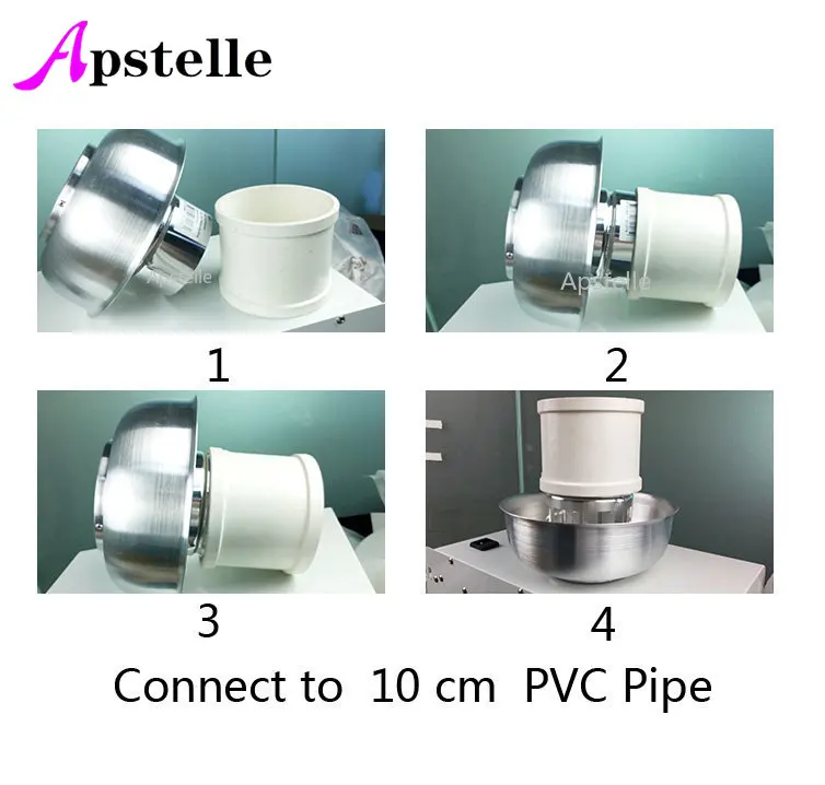 Apstelle-Capuchon de Ventilation de Toit Résistant aux Intempéries, 1 Pièce, 4-8 Pouces, 5/6 Pouces, en Aluminium Auto-Coloré, à la Mode