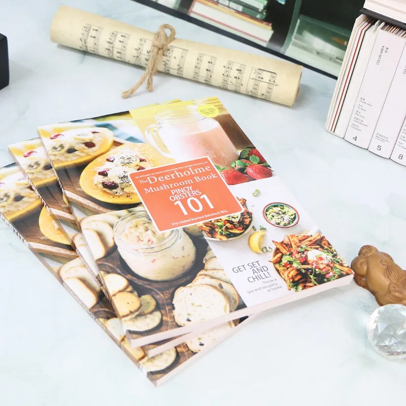 INS Food Kitchenware Photography Props English Decoration Books Home Hotel Coffee Shop Decoration Ornaments