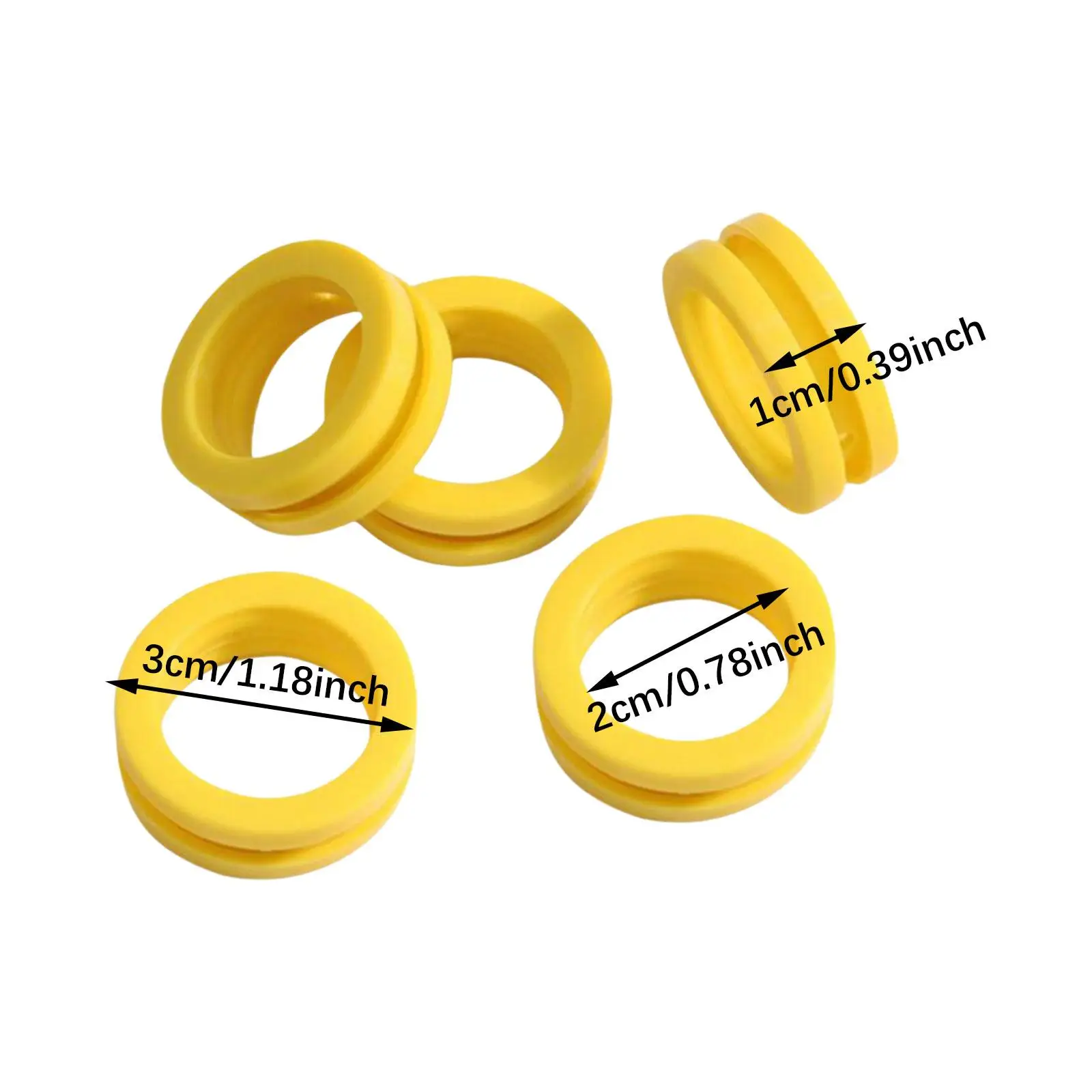5Pcs Washer Cylinder Exchange Carbonator Gaskets for Soda Machine Accessory