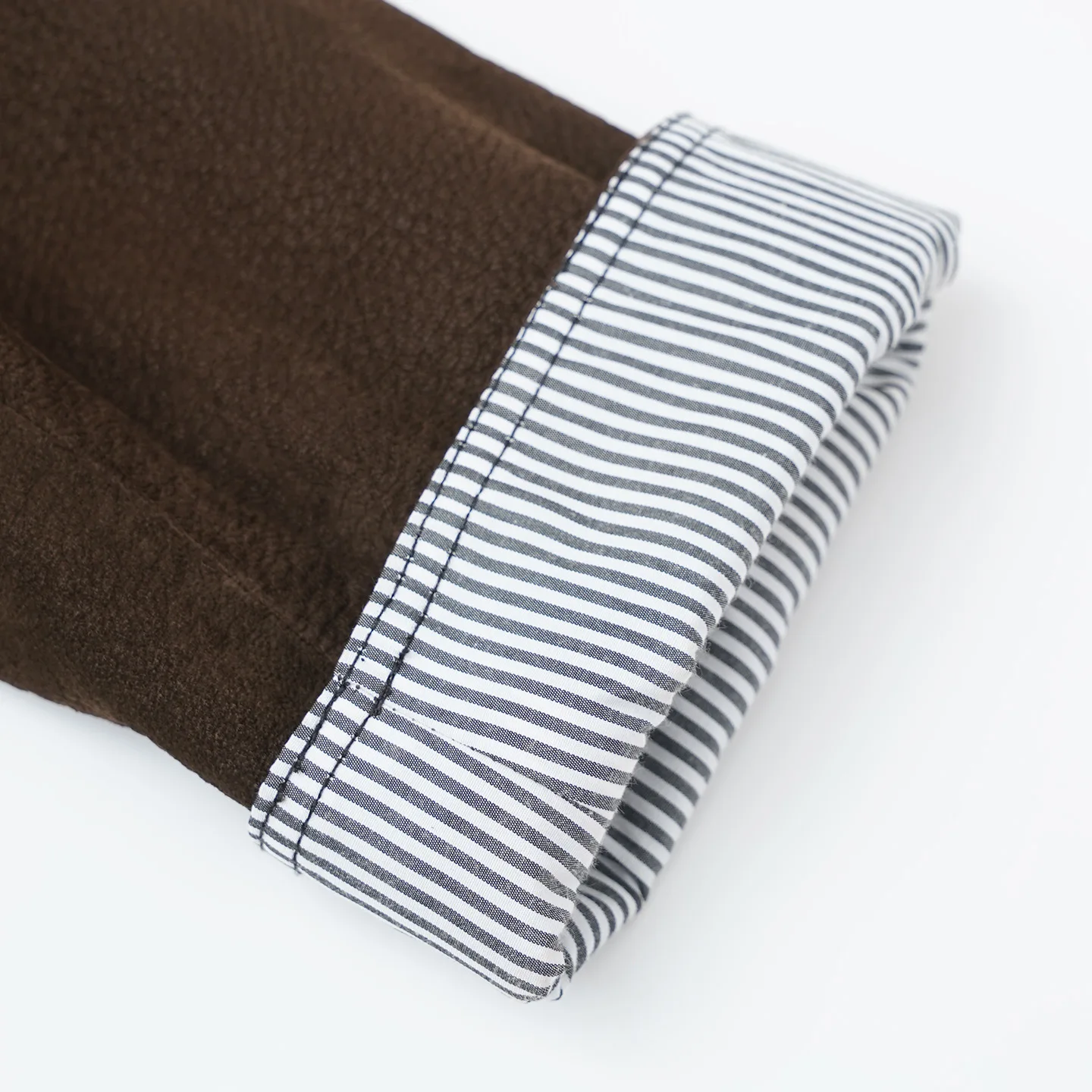 Schwere, ultraweiche, übergroße, schmal geschnittene, vielseitige Jacke aus Ziegenleder mit Rundhalsausschnitt für Damen