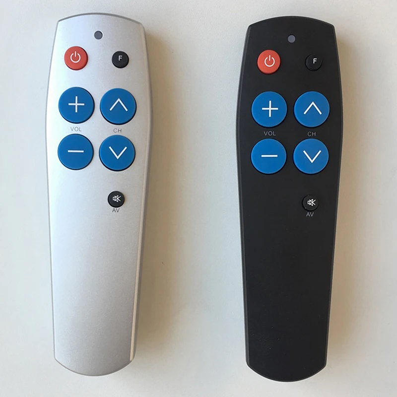 جهاز تحكم عن بعد ذكي متعدد الأغراض مزود بـ 7 أزرار لصندوق التلفزيون، STB، DVB، CD، DVD، وحدة واحدة