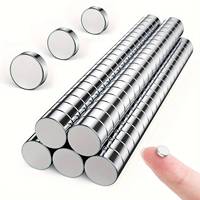 100pcs 6x2.7mm Small Magnets,Mini Round Magnetic Dots for Office, Kitchen,  Miniatures and Scientific Models