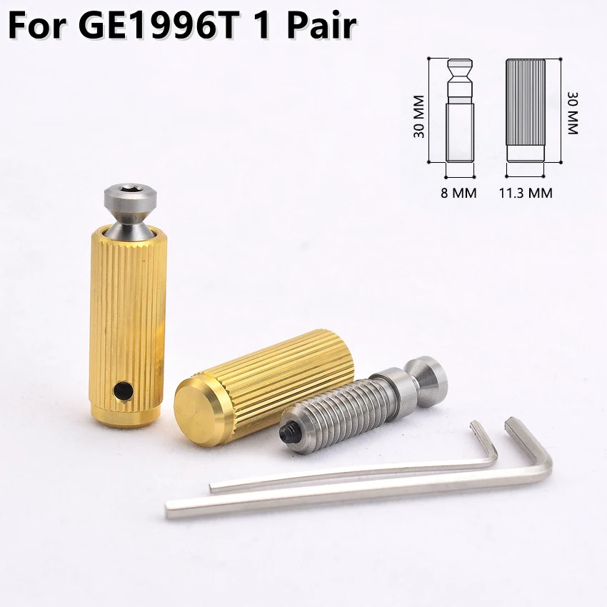 1 Pair Stainless Steel Bolt Screw / Stud and Anchor for GOTOH GE1996T / 510TS Tremolo System BridgeBridge  JP(Origin)