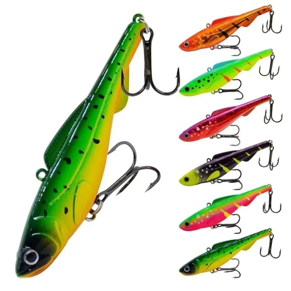 

5 шт./кор., жесткая приманка, вес 26 г, VIB, длина 9 см, длинная вибрационная приманка для заброса, все слои воды, тонущий гольян, зимняя рыбалка