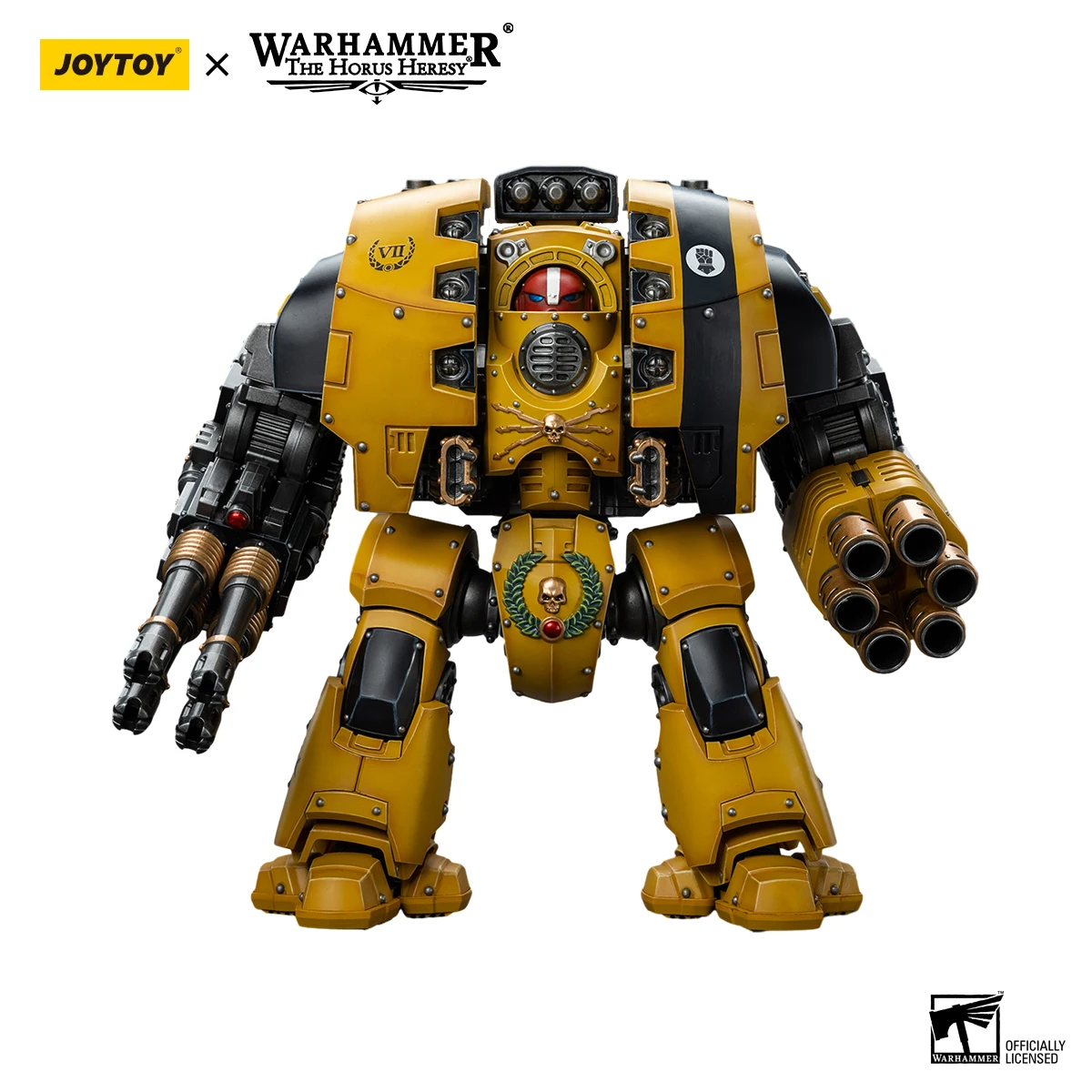 

[В наличии] JOYTOY Warhammer 1/18 экшн-фигурки, имперские фигурки, Левиафан, Дред, циклическая штормовая пушка, модель, бесплатная доставка