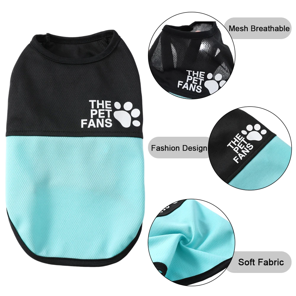Chaleco de verano transpirable para perros y camiseta mascotas_voghion.com