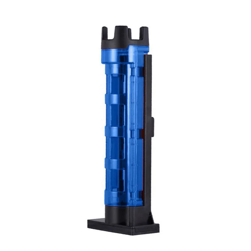 

ABHT-4X Fishing Rod Holder Raft Fishing Barrel Accessories Vertical Inserting Device For MEIHO Box Fishing Tackle-Blue