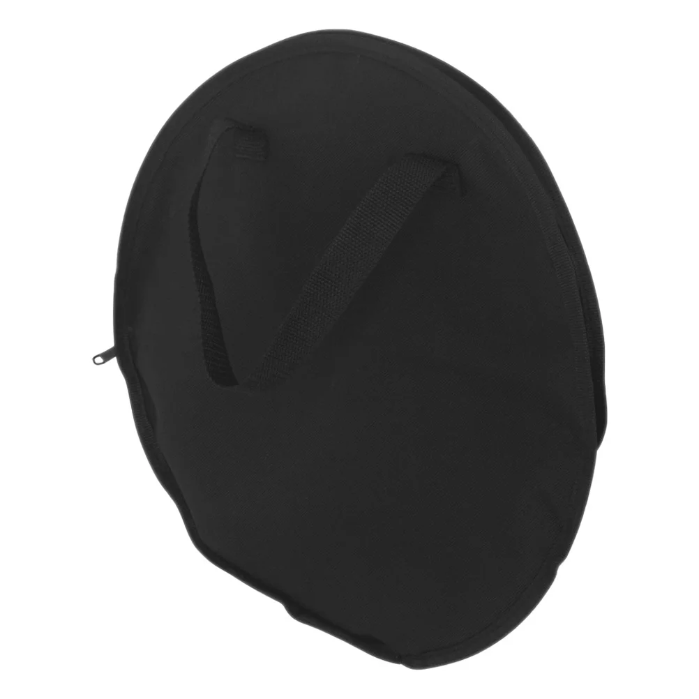

Waterproof Oxford Cloth Drum Pad Bag Black Portable Carrying Case for Drum Practice Pads Musician Storage Bag for Accessories