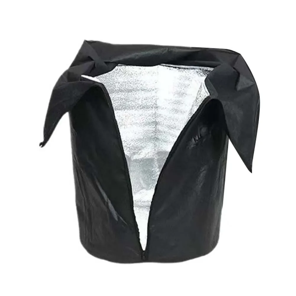 Plant Frost Protector Anti Freezing Pot Cover 210D Oxford Cloth Heat Preservation Thermal Aluminum Film Outdoor Plant Protection