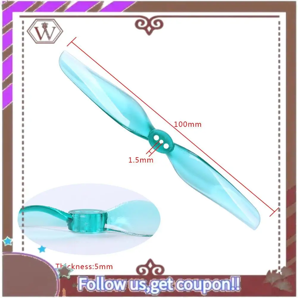 Новейшая опора для Nazgul 4030, 4 дюйма, 2 лезвия, лопасть пропеллера, воздушный винт, ветровая палочка 1,5 мм для фристайла FPV