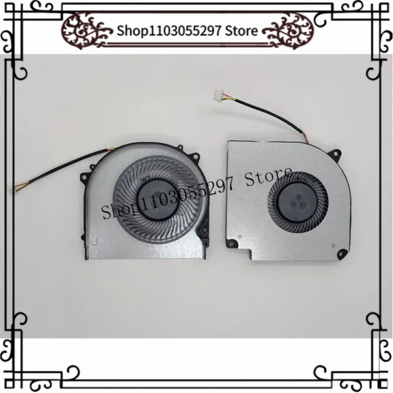 Laptop CPU GPU Cooling Fan for Shinelon T3 PRO 6-31-NH5E2-202 EGC-77100V1-0AH
