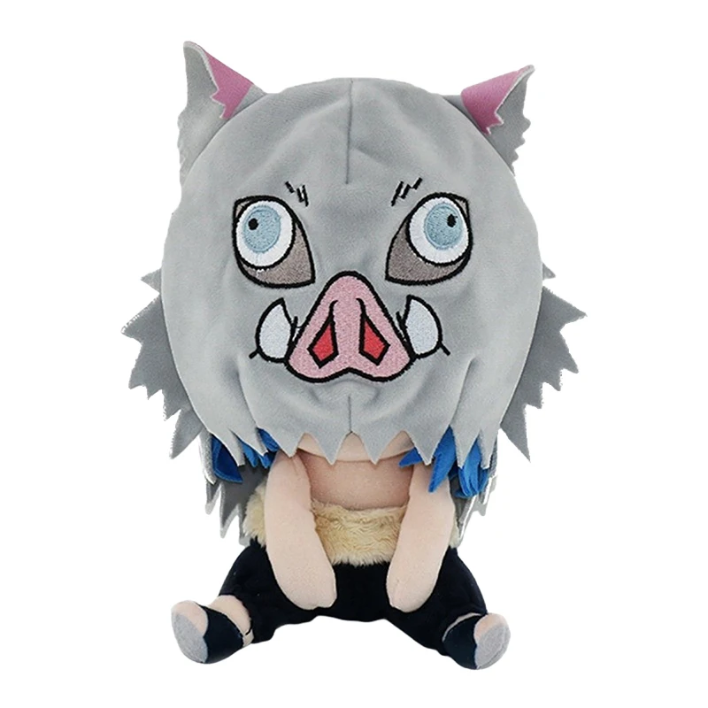 Juguetes de peluche de Demon Slayer para niños, figura de Anime de dibujos animados de Japón, Kamado, Nezuko, Tanjirou, Iguro, Obanai, regalos de