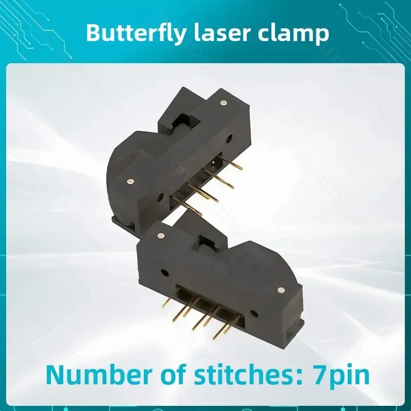 Optical Lab Instrument Butterfly Fixture 14Pin Socket For DFB SOA  Diode Testing & Component Calibration Refit