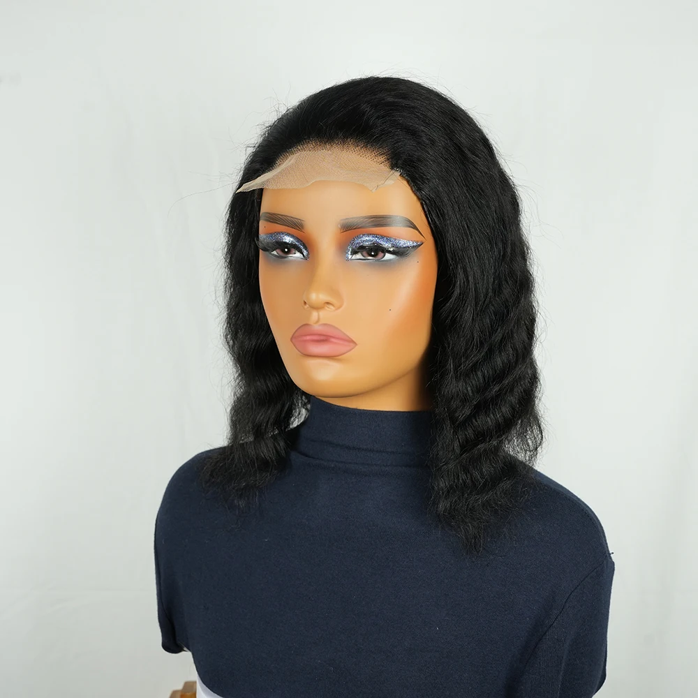 Women's 4x4 Lace Front Brazilian Water Wave Wig