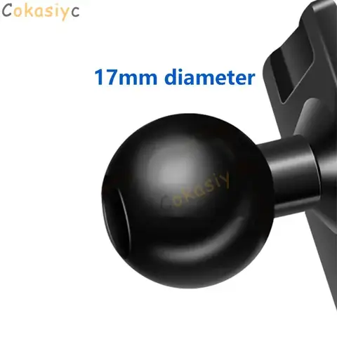 아우디 A4 B8 B9 A5 8F 8TA 8T F5 차량용 17mm 특수 마운트 휴대폰 거치대 GPS 고정 브래킷 액세서리 (2009-2022)