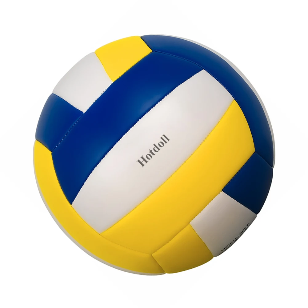 Hotdoll Volleyballs, 2 Pcs Volleyballs Official Size 5 Waterproof Soft Volleyball with Pump for Kids Youth Adults Indoor Outdoor