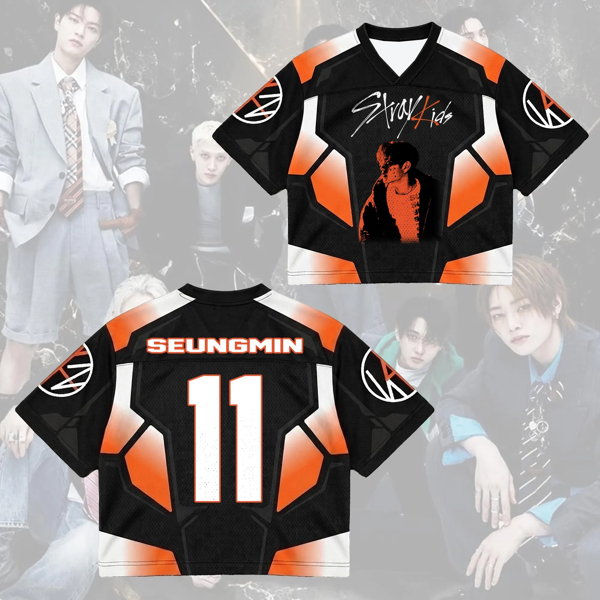 2026 Stray Kids Face This & That Album 3D-gedrucktes Jersey Herren Sommer Outdoor T-Shirt Atmungsaktive Schnelltrocknende Streetwear-Kleidung – Detail 8